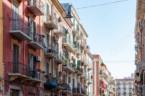 Typical italian street in Bari © tadeas