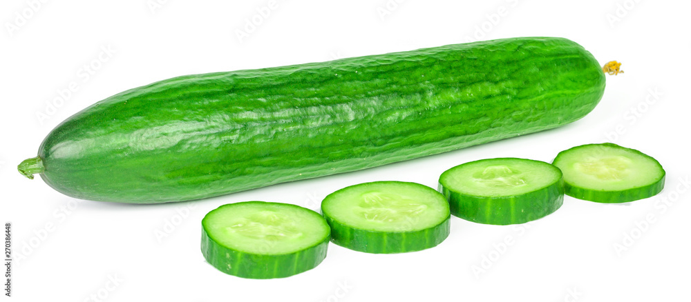 Cucumber isolated on white background Cucumber isolated on white background
