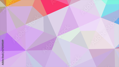 Geometric design. Colorful gradient mosaic background. Geometric triangle  mosaic  abstract background. Mosaic  color background. Mosaic texture. The effect of stained glass. EPS 10 Vector