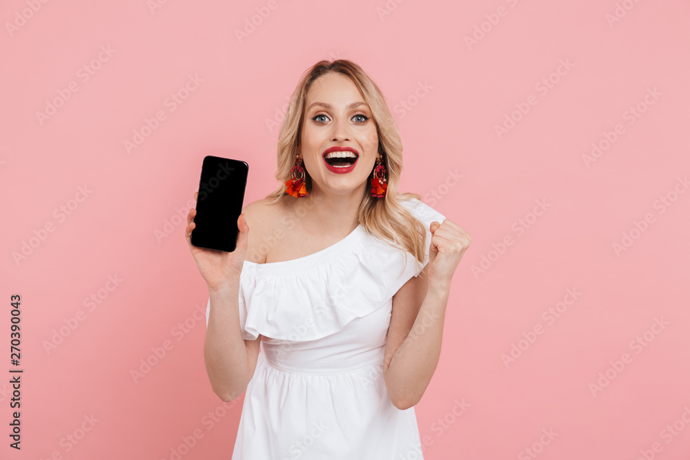 Portrait of a beautiful blonde woman Portrait of a beautiful blonde woman