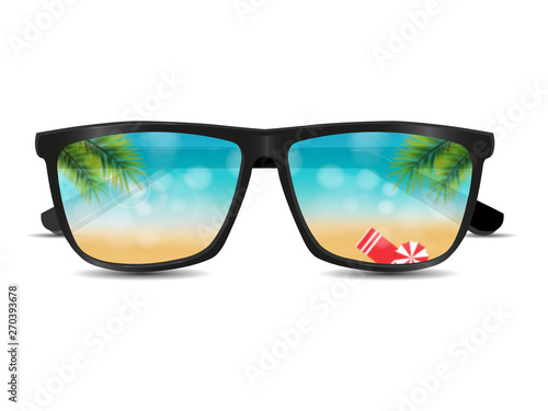 Sonnenbrille Strand Sommer