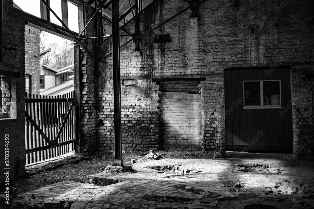 abandoned factory building abandoned factory building