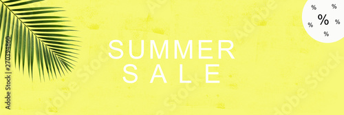 Summer Sale   Textfreiraum   Banner