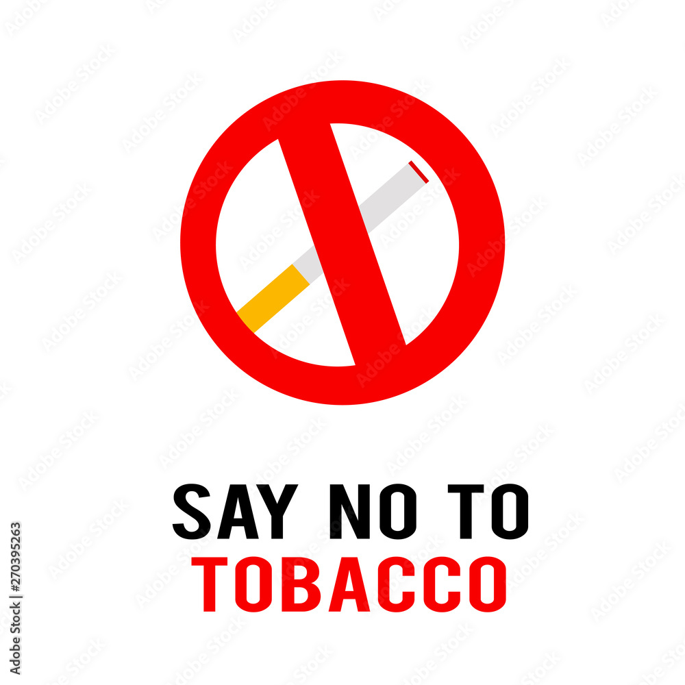 World No Tobacco Day Celebration Vector Template Design Illustration World No Tobacco Day Celebration Vector Template Design Illustration