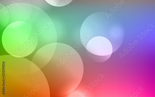 Abstract Bokeh circle background