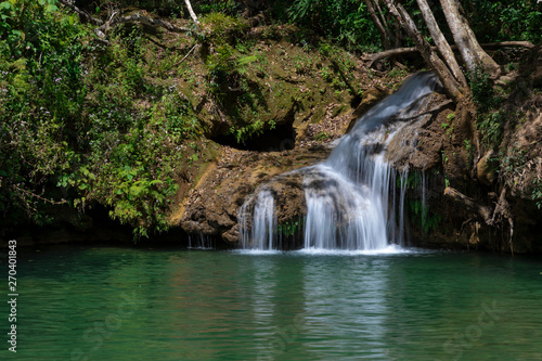 Wasserfall in der Sierra Escambray  Kuba