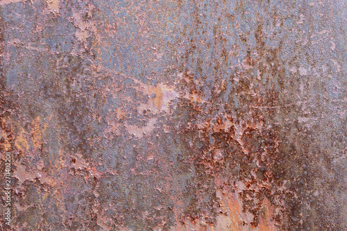 Old Weathered Rusty Metal Texture