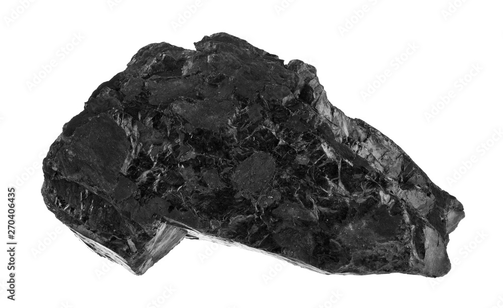 Coal isolated on white background Coal isolated on white background