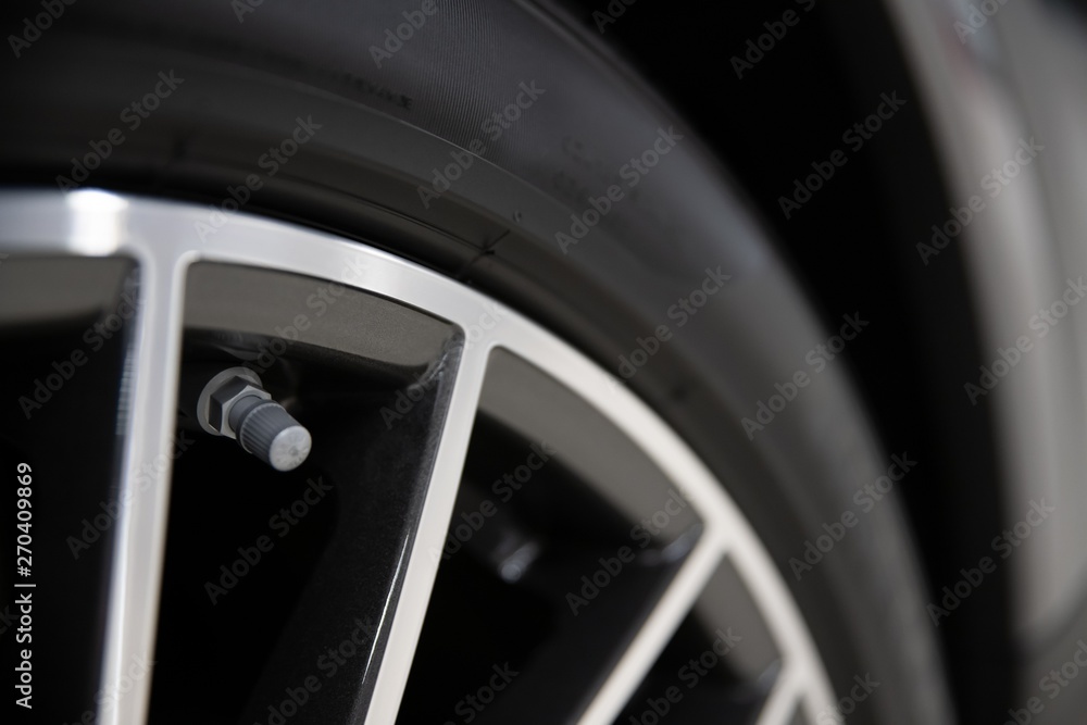Clean sports car wheel Clean sports car wheel