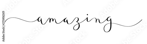 AMAZING black brush calligraphy banner