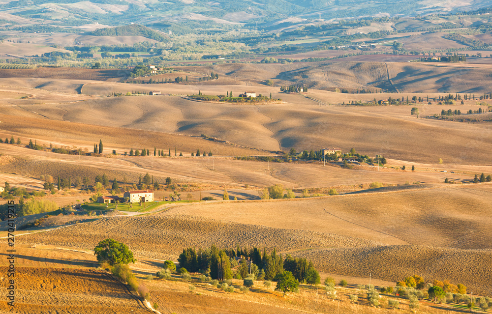 Typical rural landscape in Tuscany, Italy