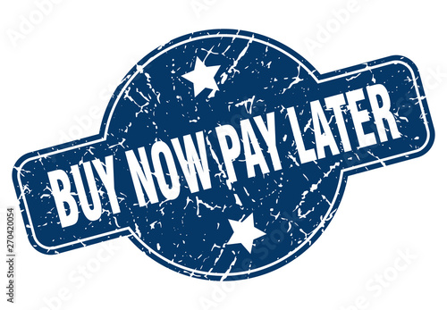 buy now pay later sign