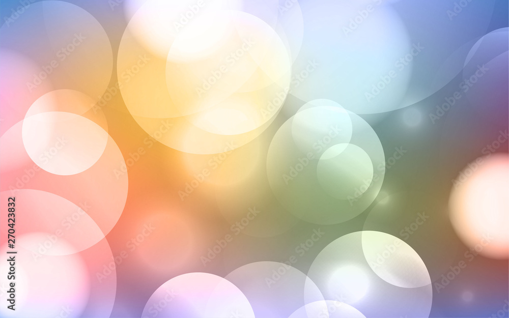 Fototapeta premium Abstract Bokeh circle background