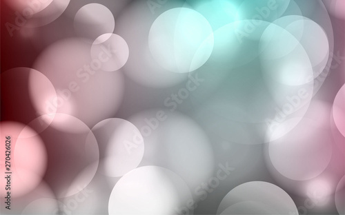 Abstract Bokeh circle background