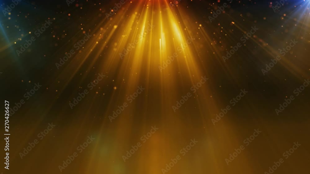 Particles gold glitter awards dust abstract background looped 4k Particles gold glitter awards dust abstract background looped 4k