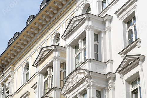 Facade of an old building