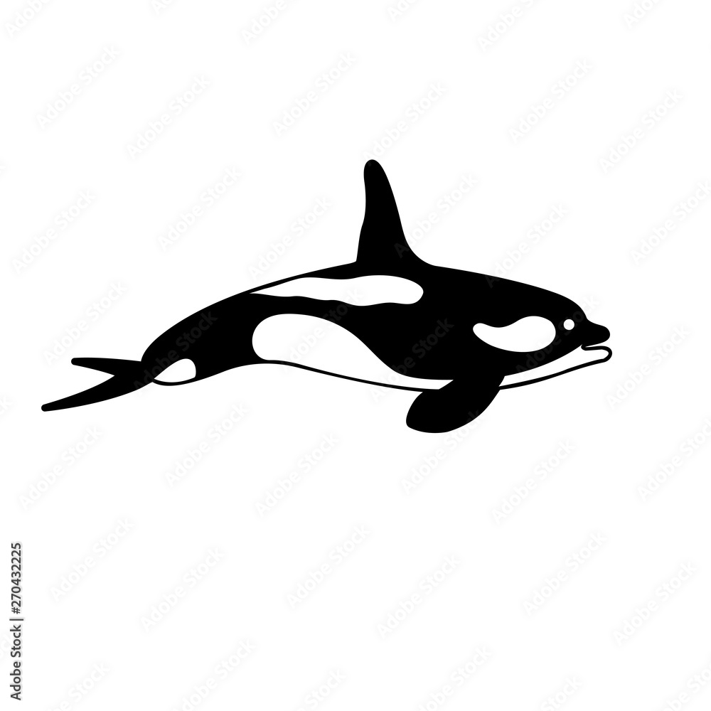 Obraz premium fish icon