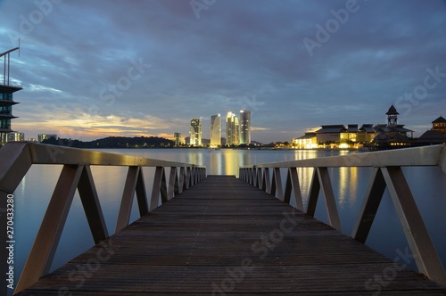 Photography Sunrise At Putrajaya Pullman Jetty, Kuala Lumpur