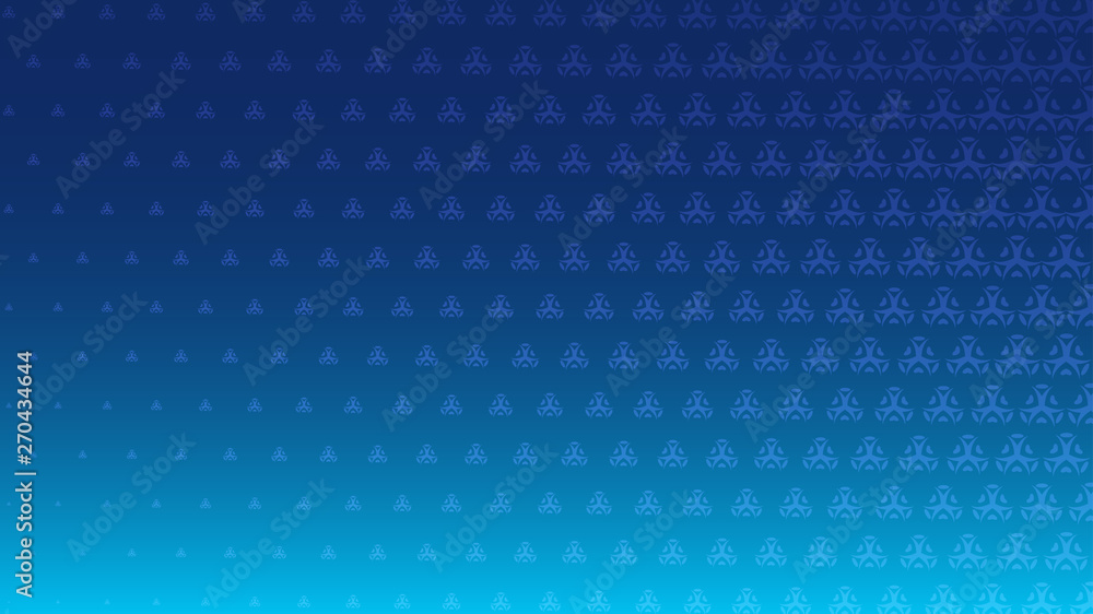 Abstract halftone background of small symbols in blue colors Abstract halftone background of small symbols in blue colors