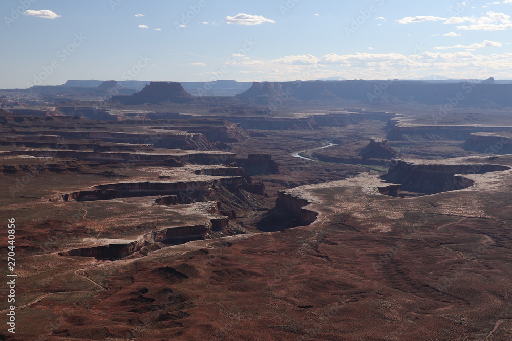 paysage canyonlands national park, utah ,état unis