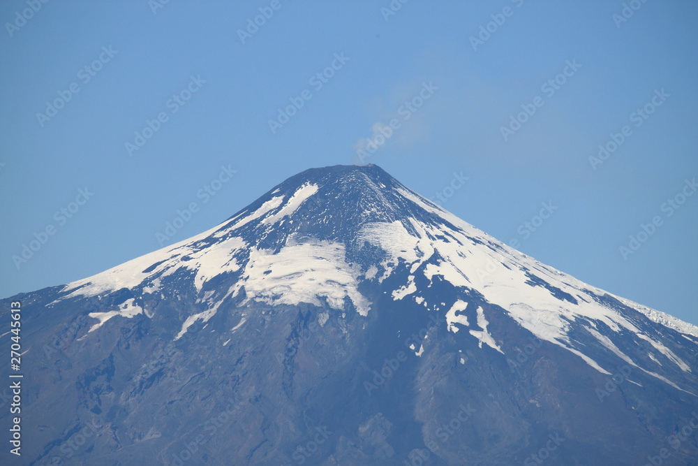 Villarrica volcano in Chile