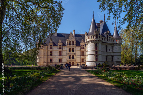 View of Chateau Azay-Le-Rideau, France © Ula Ulachka