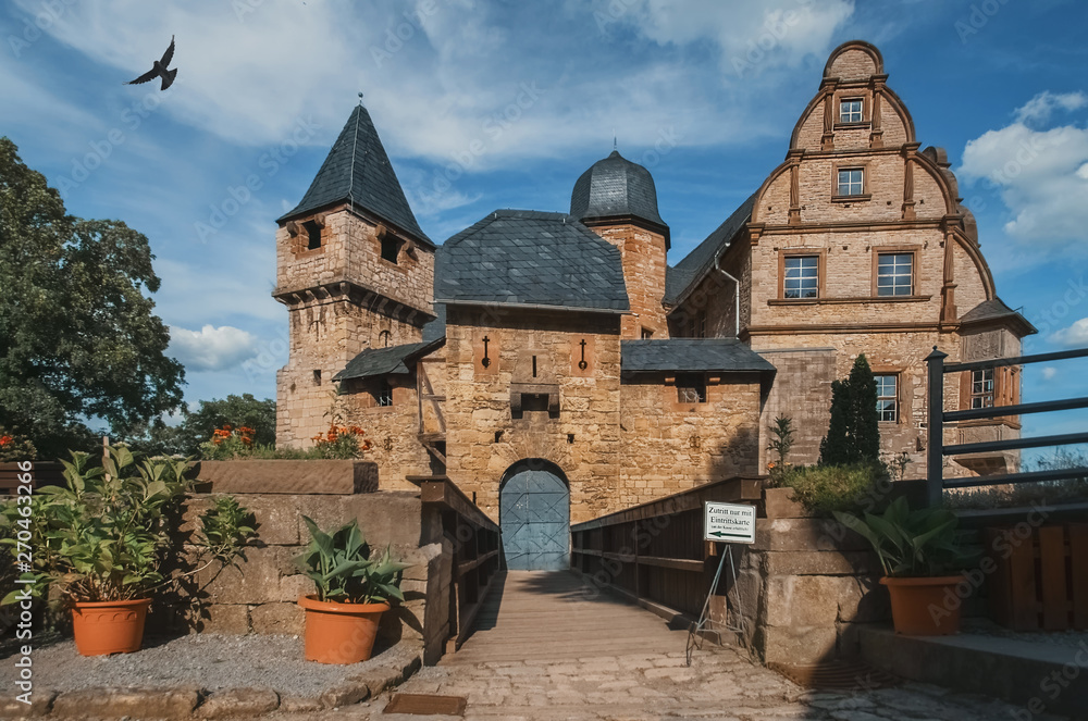 Fototapeta premium Oberschloß Kranichfeld, Thüringen