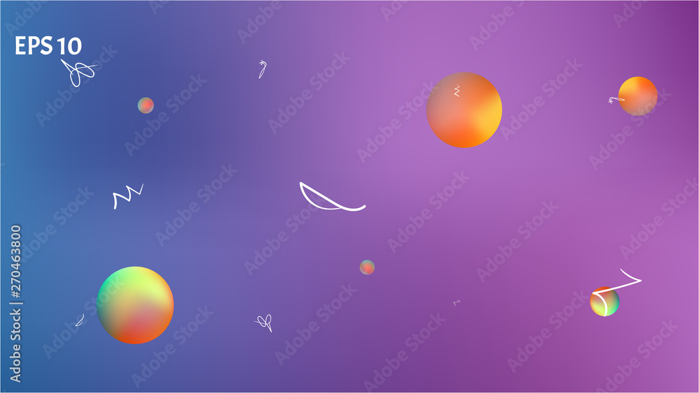Fototapeta premium Astonomic abstract space background picture modern.