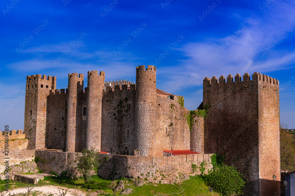 Castle of Obidos in the medieval town of Obidos