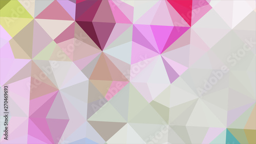 Geometric design. Colorful gradient mosaic background. Geometric triangle  mosaic  abstract background. Mosaic  color background. Mosaic texture. The effect of stained glass. EPS 10 Vector