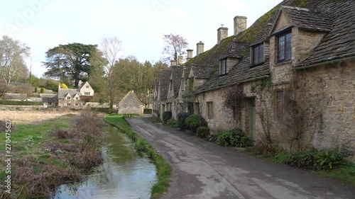 Wallpaper Mural Footage of Bibury village in north of London in UK. Torontodigital.ca