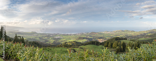 Bela Vista viewpoint Ribeira Grande Sao Miguel island Azores Portugal