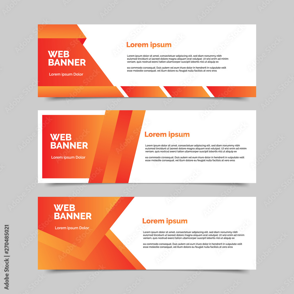 abstract vector banners.modern template design for web abstract vector banners.modern template design for web
