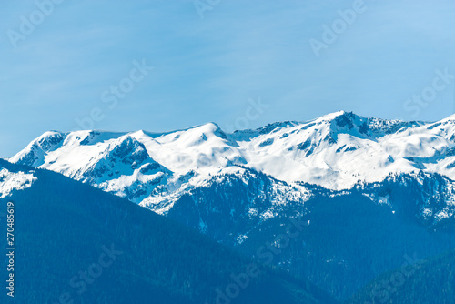 Wallpaper Mural View of snow mountains in British Columbia, Canada. Torontodigital.ca