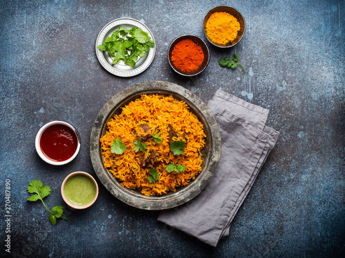Traditional Esstern rice dish Pilaf