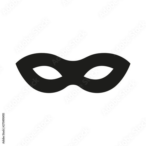 Mask superhero. Carnival mask icon. Vector
