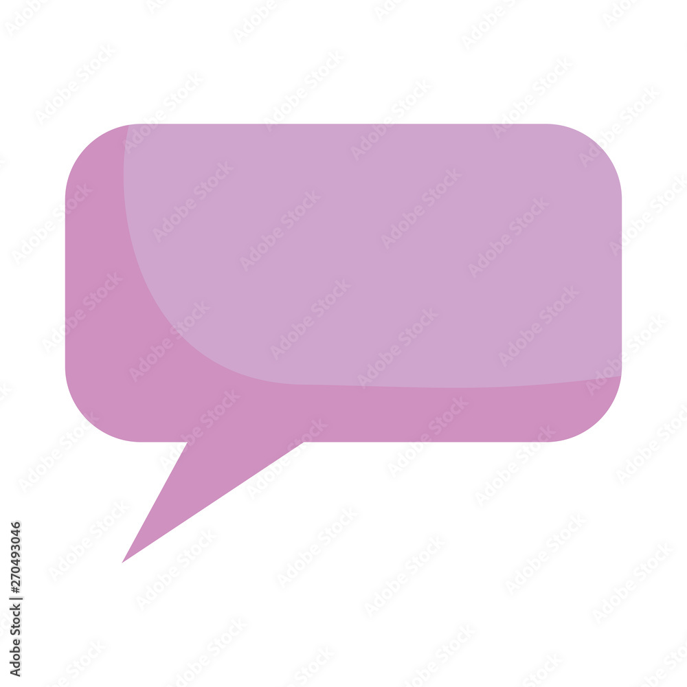 Communication bubble design vector illustration Communication bubble design vector illustration