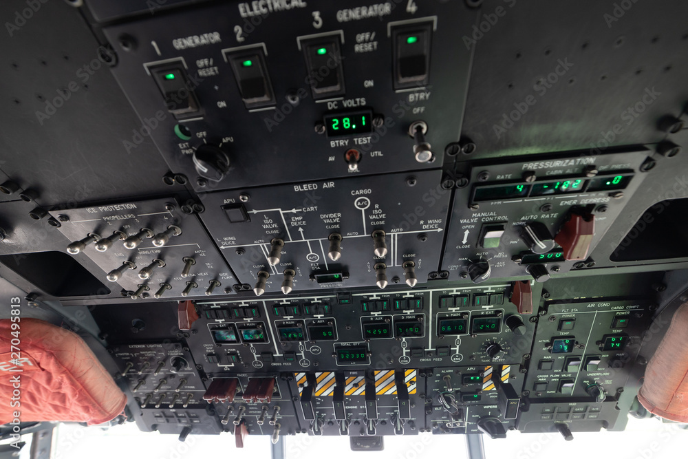 Fototapeta premium Plancia aereo