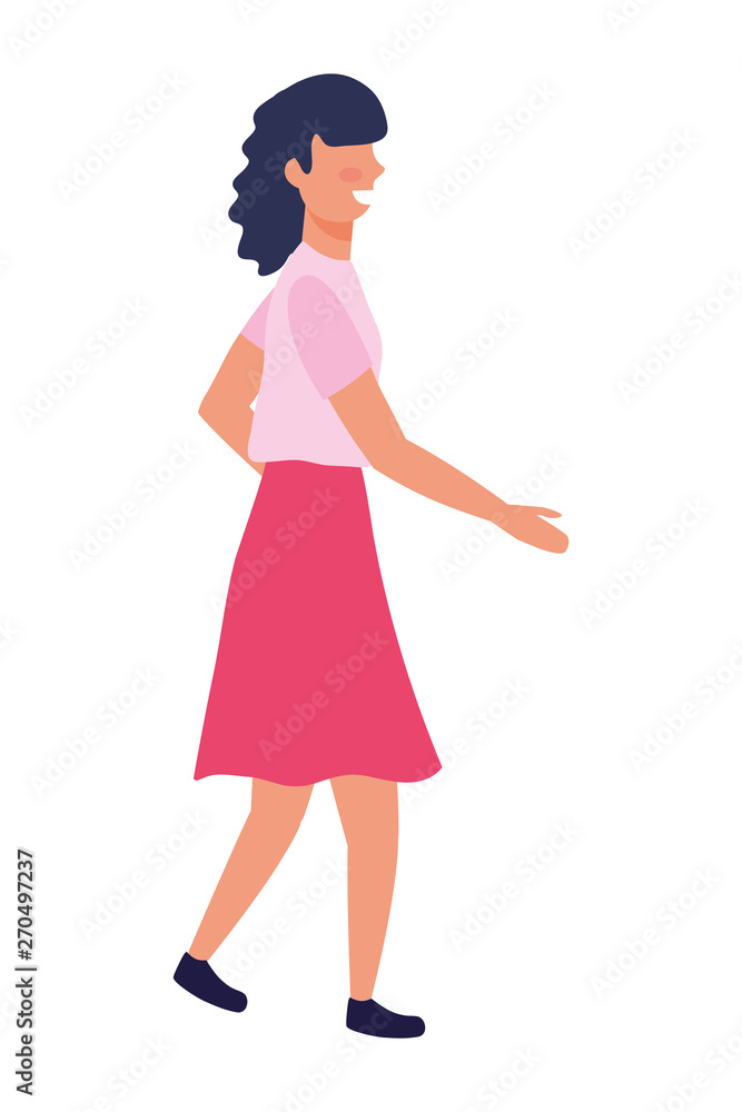 Isolated woman design vector illustration Isolated woman design vector illustration