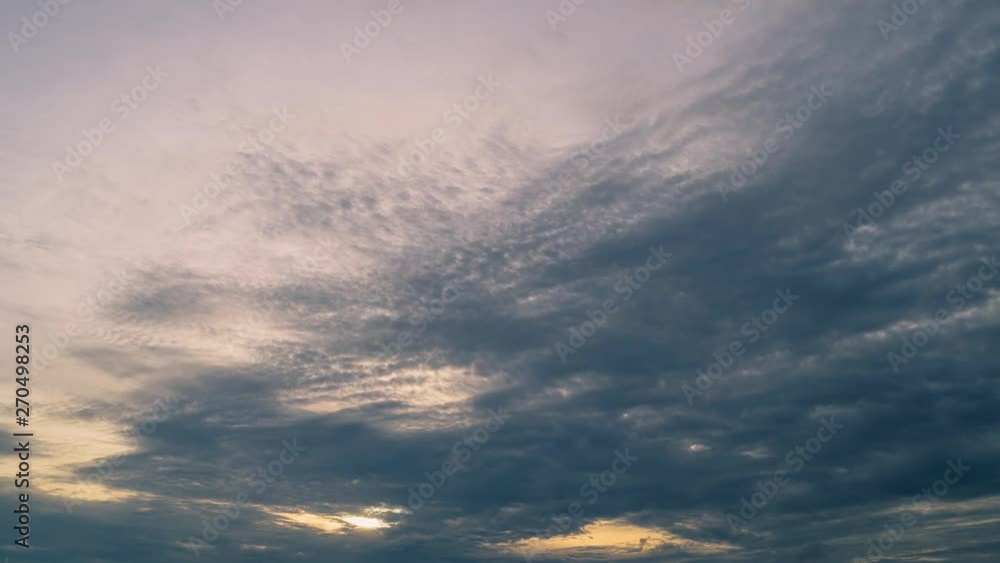 Evening sky background Near the beach, video, time-lapse, 4K, seamless, in Phuket, Thailand. Evening sky background Near the beach, video, time-lapse, 4K, seamless, in Phuket, Thailand.