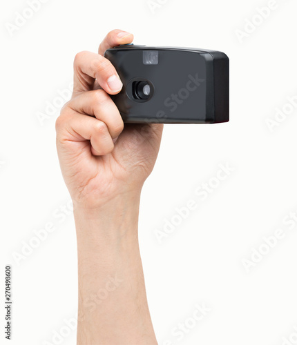 Wallpaper Mural holding a compact camera Torontodigital.ca