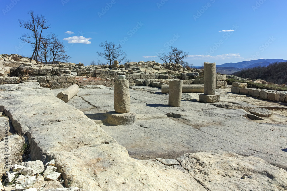 Ruins of archaeological area of Perperikon, Kardzhali Region, Bulgaria