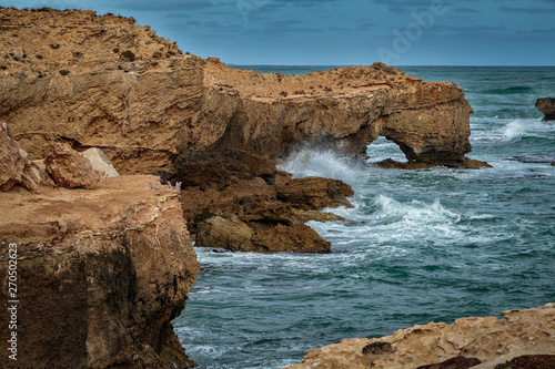 Crashing waves at Robe  South Australia