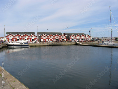 The port of Skagen, Denmark photo