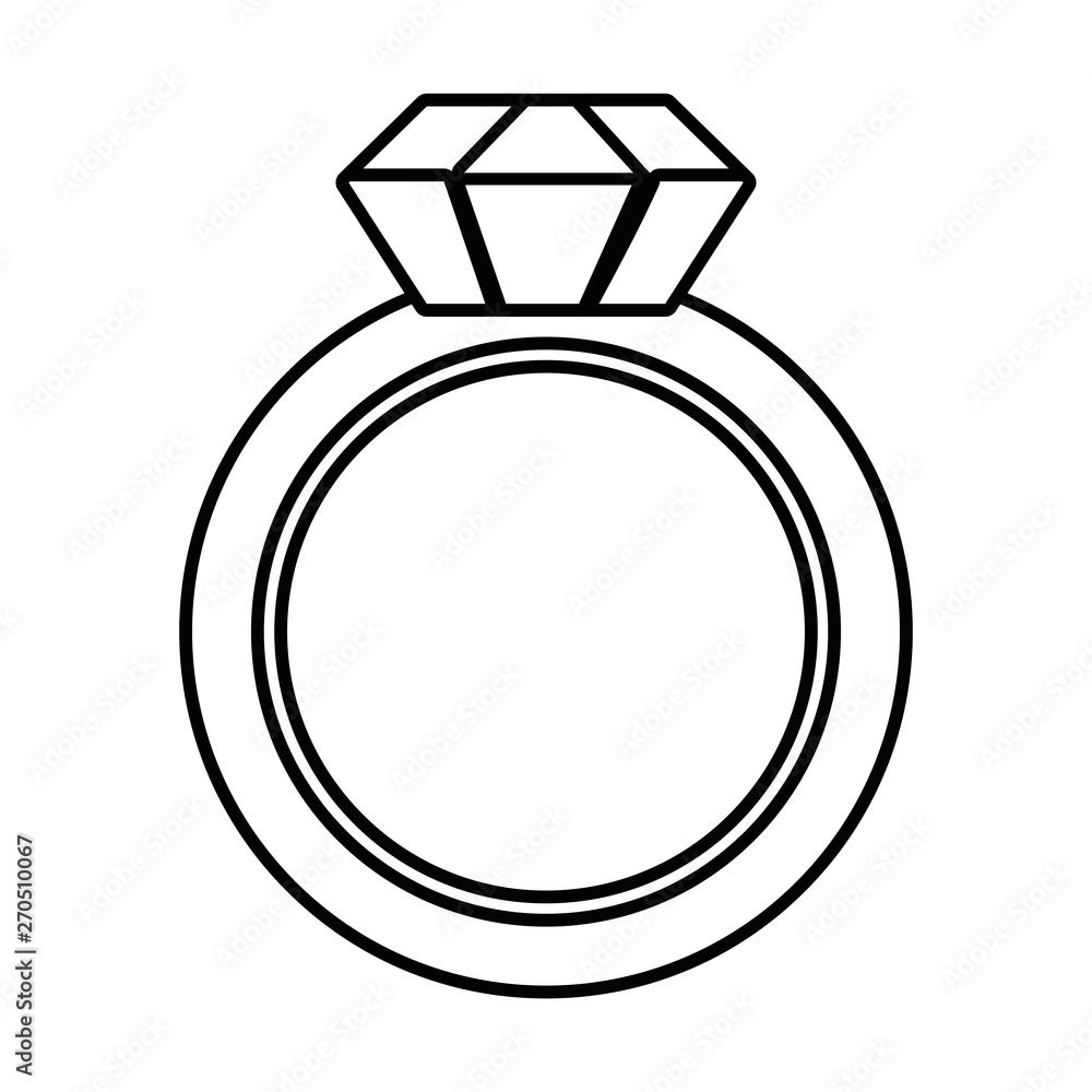 Isolated ring design vector illustration Isolated ring design vector illustration