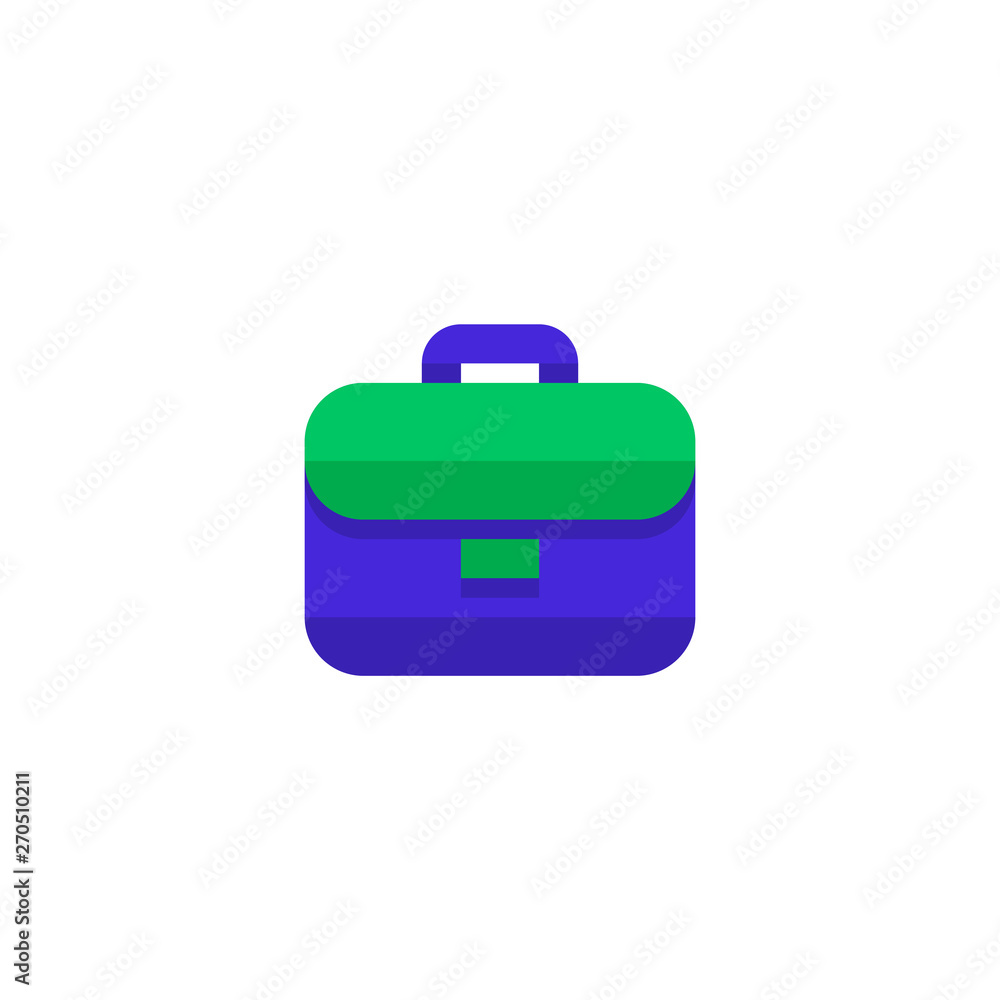 Briefcase icon design job symbol. simple clean professional business management concept vector illustration. Briefcase icon design job symbol. simple clean professional business management concept vector illustration.
