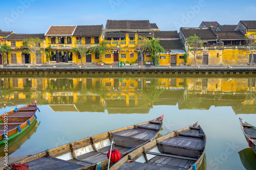 The old town Hoi An city in Vietnam.