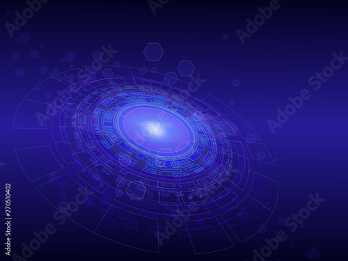 technology background soft green
