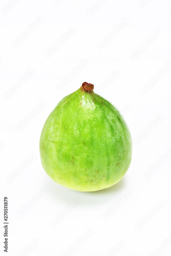 Aiyu jelly fruit isolate on white background Aiyu jelly fruit isolate on white background