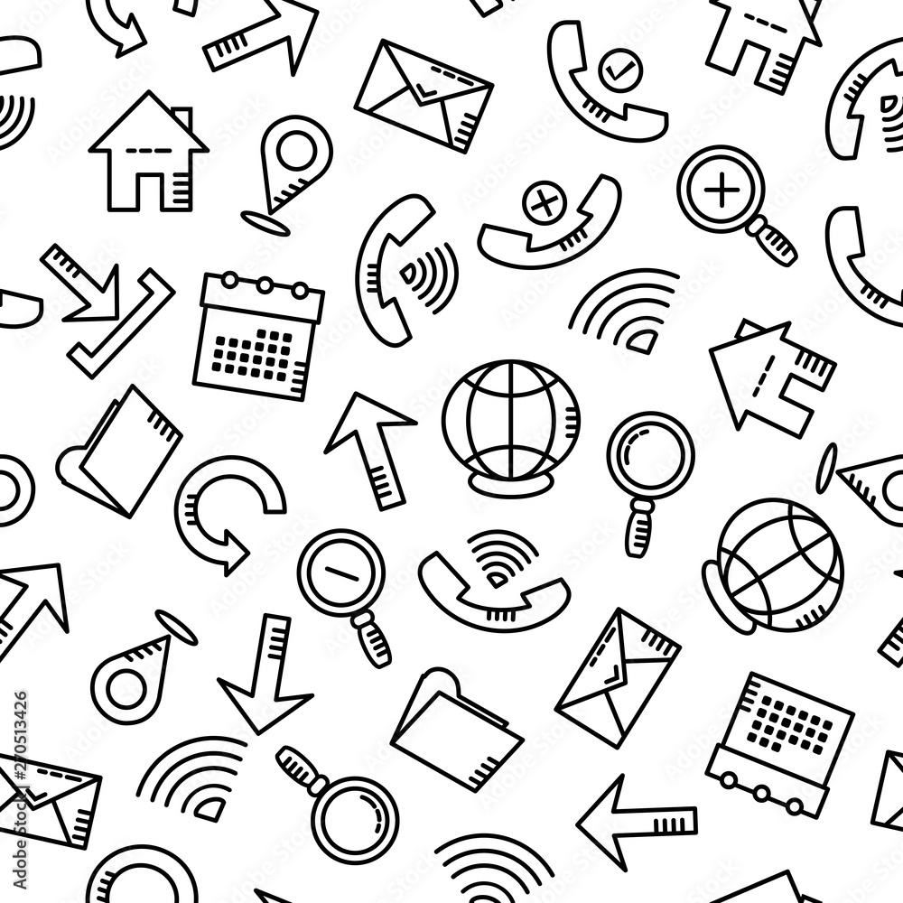doodle web and mobile icon set doodle web and mobile icon set